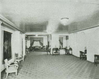 Ladies Writing Room and Mezzanine Lounges