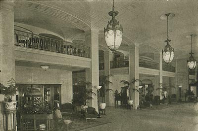 The main lobby